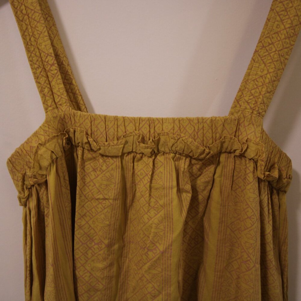 Cleobella Beautiful Yellow Maxi Dress, size S